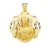 Medalla Corazon De Jesus Oro 18 K 42 Mm Pandereta<Alda Joyeros Hot