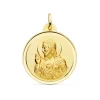 Medalla Corazon De Jesus Oro 18K 30 Mm Bisel<Alda Joyeros Outlet