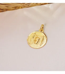 Medalla Cristo Santa Faz Oro 18K 18Mm Bisel<Alda Joyeros Flash Sale
