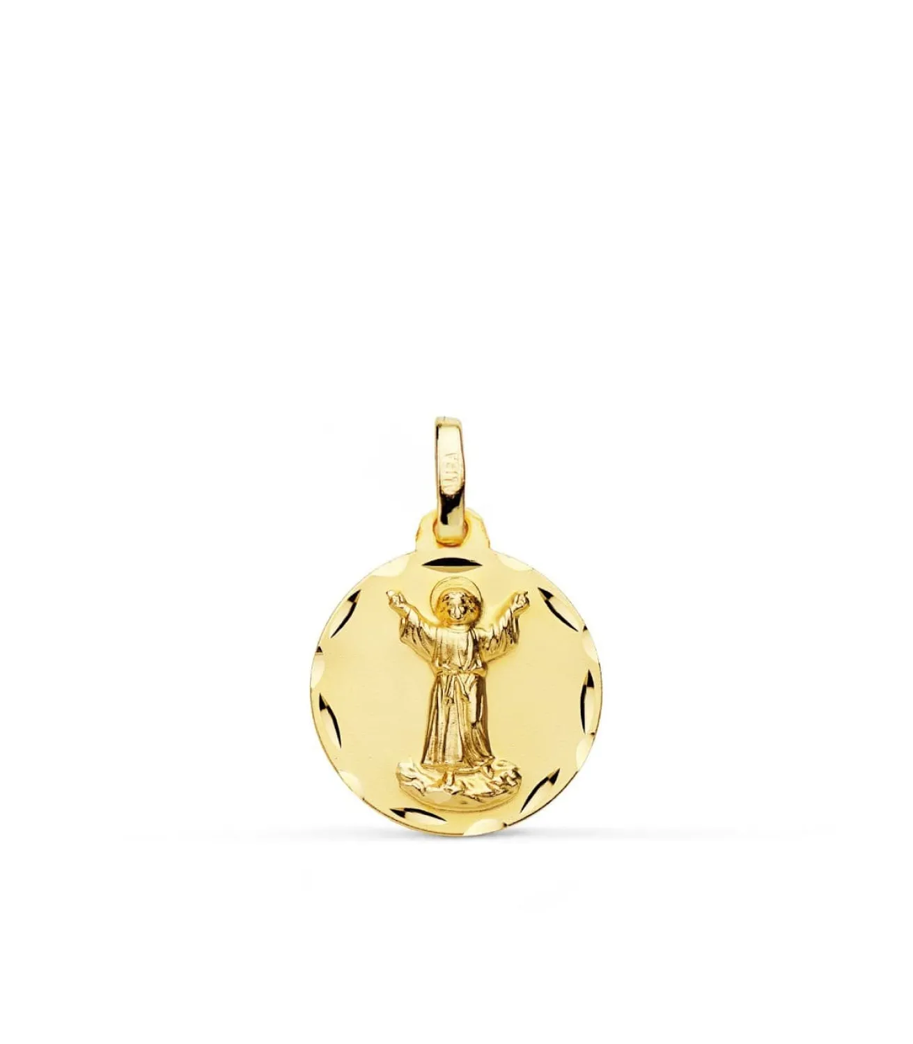 Medalla Divino Nino Jesus Oro 18K 16 Mm<Alda Joyeros Sale