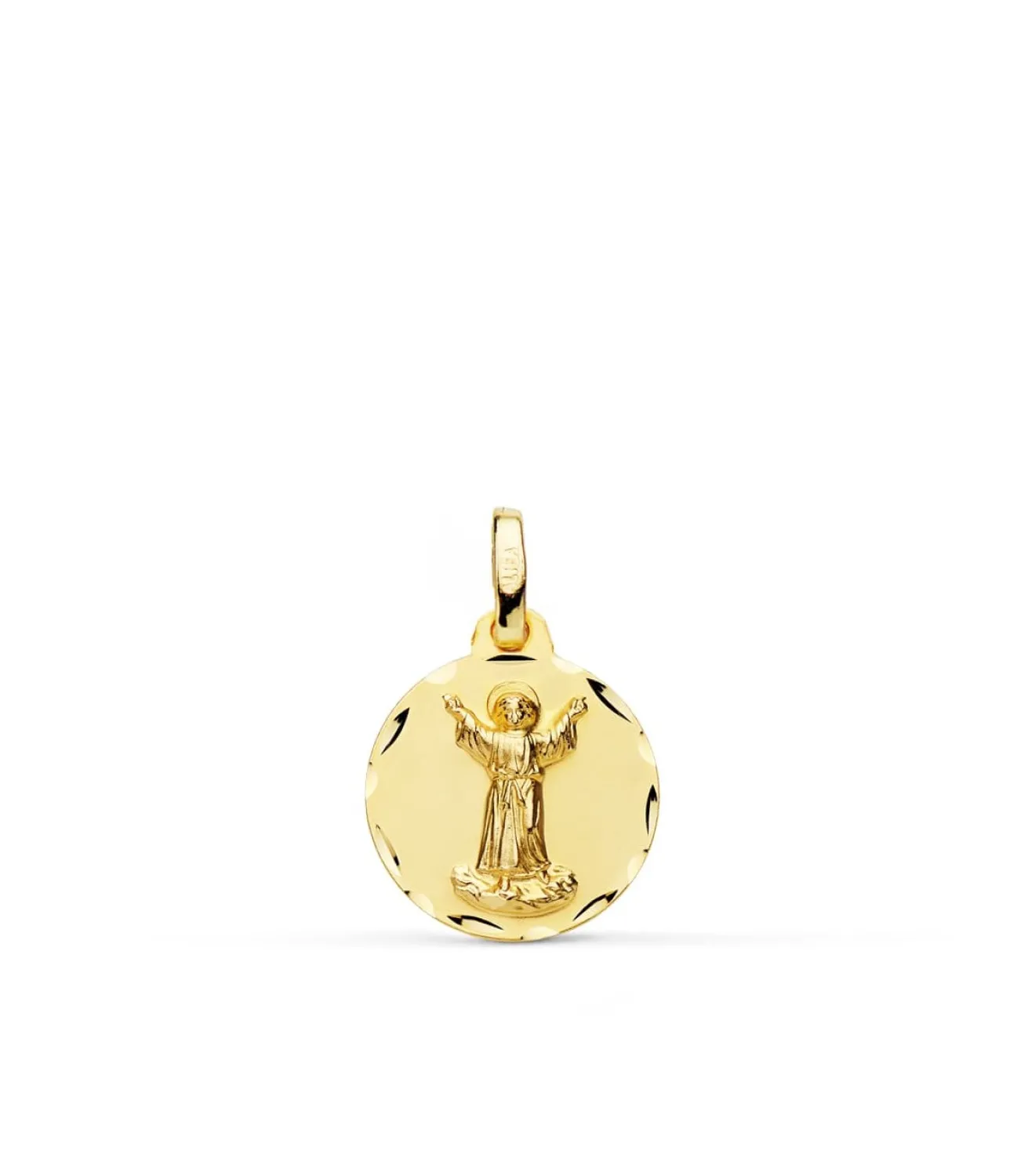 Medalla Divino Nino Jesus Oro 18K 14 Mm<Alda Joyeros Cheap
