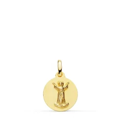 Medalla Divino Nino Jesus Oro 18K 14 Mm<Alda Joyeros Hot