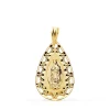 Medalla Gota Virgen De Guadalupe Mexico Oro 18K 18Mm<Alda Joyeros Cheap