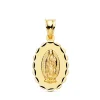 Medalla 9K V. Guadalupe Mexico 21Mm Oval Tallada<Alda Joyeros Discount