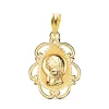 Medalla Marco Virgen Niña Oro 18K 22Mm<Alda Joyeros Online