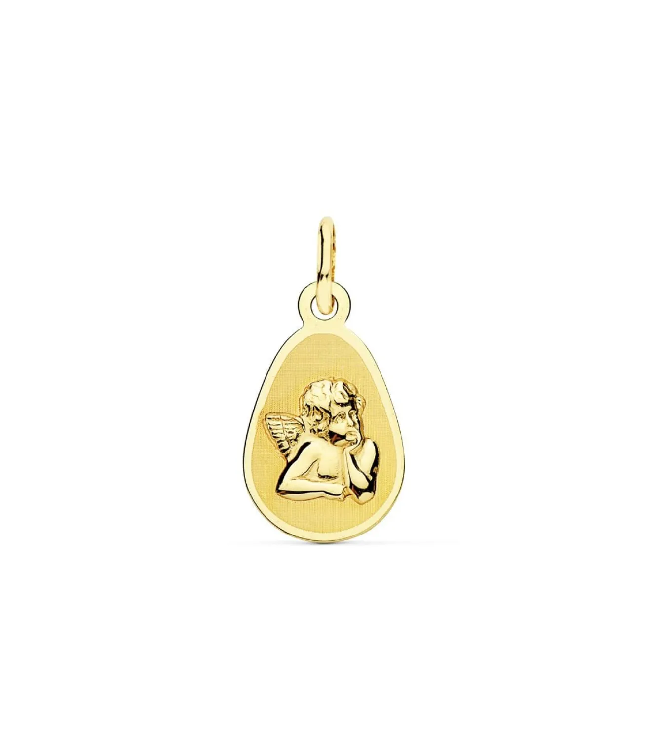 Medalla Ángel Burlon Bebé Oro Amarillo 18K 17 Mm<Alda Joyeros Hot