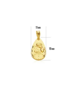 Medalla Ángel Y Reloj Gota Oro 9Ktes<Alda Joyeros Online
