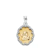 Medalla Ángelito Oro Bicolor 18K<Alda Joyeros Outlet