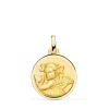 Medalla Niña Ángel Oro 18K 18Mm Bisel<Alda Joyeros Flash Sale