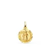 Medalla Nino Del Remedio Oro 18Ktes 14 Mm<Alda Joyeros Store
