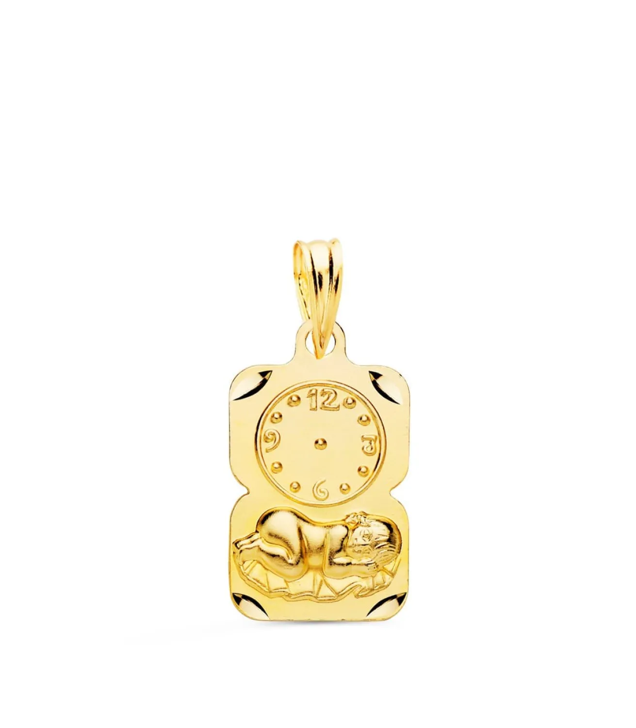 Medalla Nino Y Reloj Diseno Oro 18Ktes<Alda Joyeros Sale