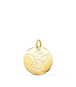 Medalla Oro 9K Ángelito Con Alas<Alda Joyeros Clearance