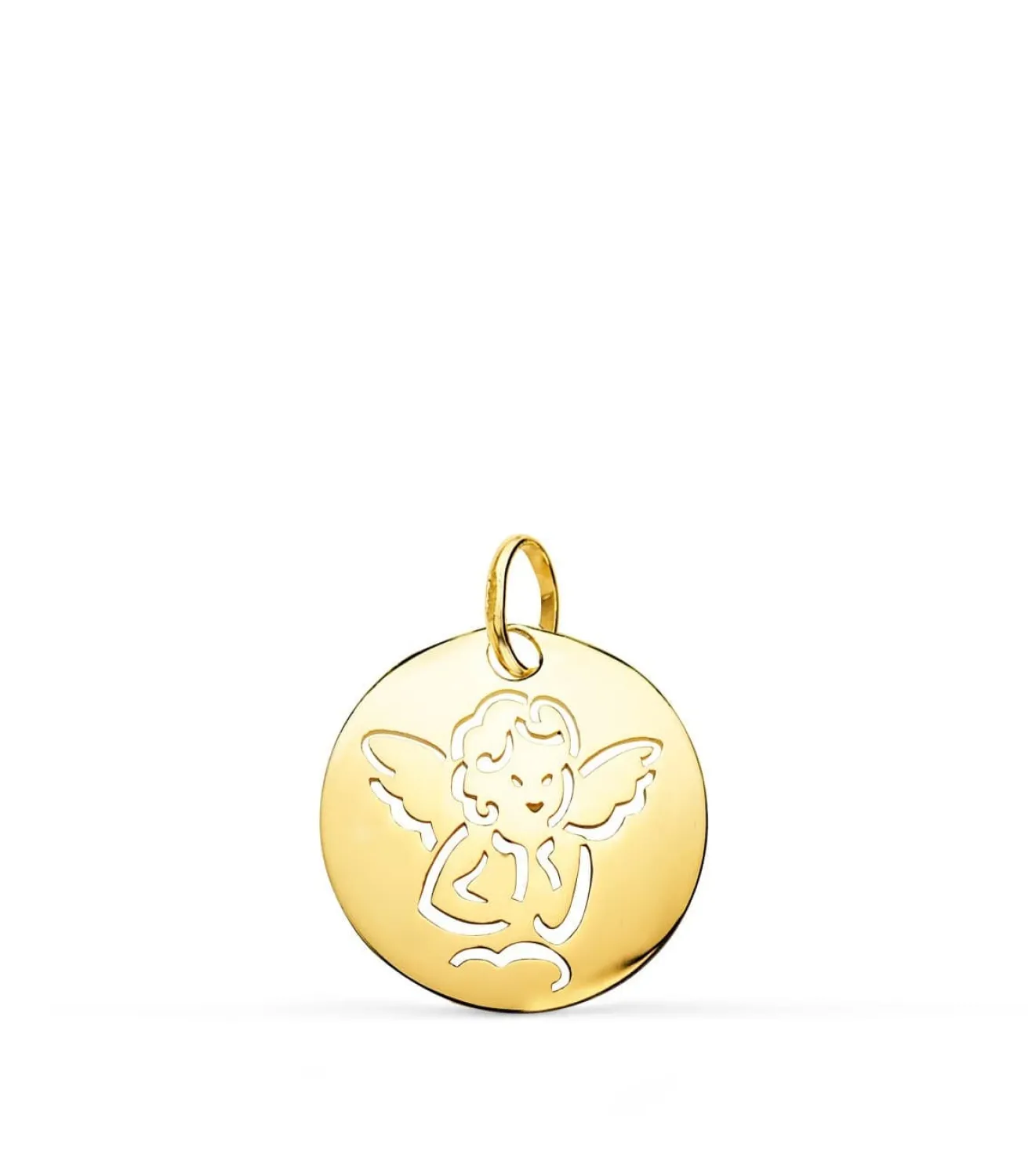Medalla Oro 9K Ángelito Con Alas<Alda Joyeros Clearance