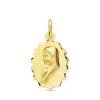 Medalla Oro 18K Virgen Niña Nube 16 Mm<Alda Joyeros Best