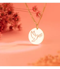 Medalla Paloma Oro 18K 18Mm Calada<Alda Joyeros Sale