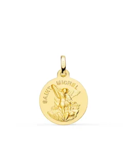 Medalla Saint Michel Oro Amarillo 18K 18Mm<Alda Joyeros Outlet