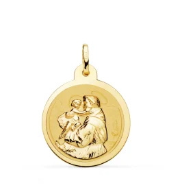 Medalla San Antonio Oro 18K 24Mm Brillo<Alda Joyeros Hot