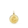 Medalla San Antonio Oro 18K 16Mm Bisel<Alda Joyeros Best