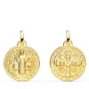 Medalla San Benito Monje Oro 18K 18Mm<Alda Joyeros Fashion