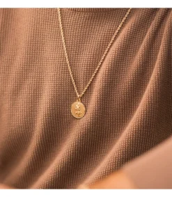 Medalla San Cristóbal Oro 18K 22Mm Bisel<Alda Joyeros Store