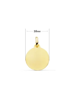 Medalla San Cristóbal Oro 18K 16Mm Brillo<Alda Joyeros Hot