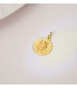 Medalla San Cristóbal Oro 18K 20Mm Bisel<Alda Joyeros New