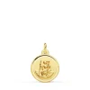 Medalla San Cristóbal Oro 18K 12Mm Bisel<Alda Joyeros Sale
