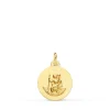 Medalla San Cristóbal Oro 18K 12Mm Matizada<Alda Joyeros New