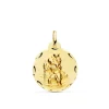 Medalla San Cristóbal Oro 18K 22Mm Tallada<Alda Joyeros Outlet