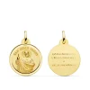 Medalla San Judas Tadeo Oro 18K 20Mm Bisel<Alda Joyeros Cheap