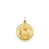 Medalla San Judas Tadeo Oro 18K 24Mm Bisel<Alda Joyeros Fashion