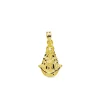 Medalla Silueta Virgen Del Rocio Oro 18K 20Mm<Alda Joyeros New