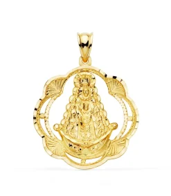 Medalla V. Rocio Oro Amarillo 18K 28 Mm Cerco<Alda Joyeros Sale