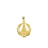 Medalla V. Rocio Oro Amarillo 18K 17Mm Cerco<Alda Joyeros Best