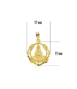 Medalla V. Rocio Oro Amarillo 18K 17Mm Cerco<Alda Joyeros Best