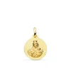 Medalla Virgen Carmen Oro 18K 16Mm Mate<Alda Joyeros Best Sale