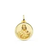 Medalla Virgen Carmen Oro 18K 20Mm Bisel<Alda Joyeros Best