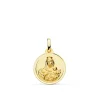 Medalla Virgen Carmen Oro 18K 16Mm Bisel<Alda Joyeros Discount