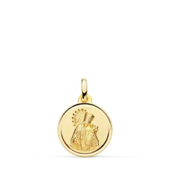 Medalla Virgen De Los Desamparados Oro 18K 16Mm Bisel<Alda Joyeros Flash Sale