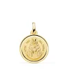 Medalla Virgen Del Rocio Oro 18K Bisel 18 Mm<Alda Joyeros Cheap