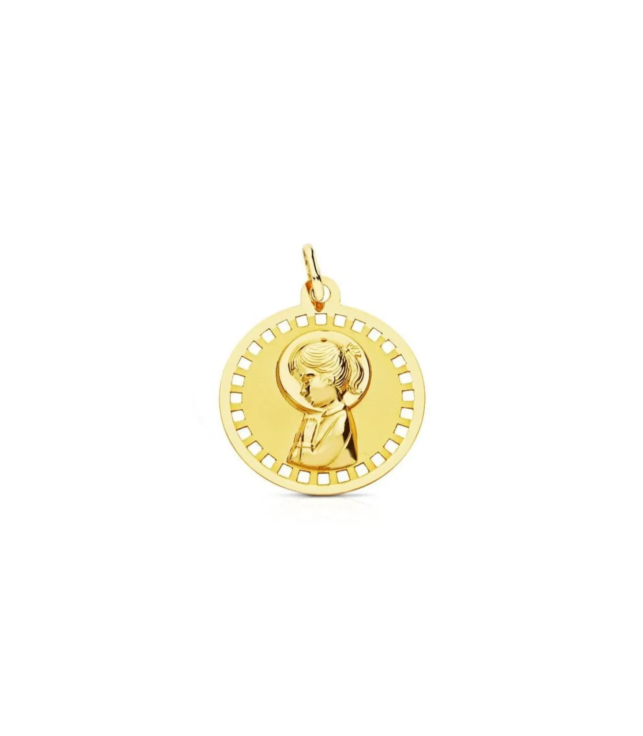 Medalla Virgen Niña Calada 18 Ktes<Alda Joyeros Cheap