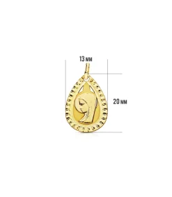 Medalla Virgen Niña Gota 18 Ktes<Alda Joyeros Discount