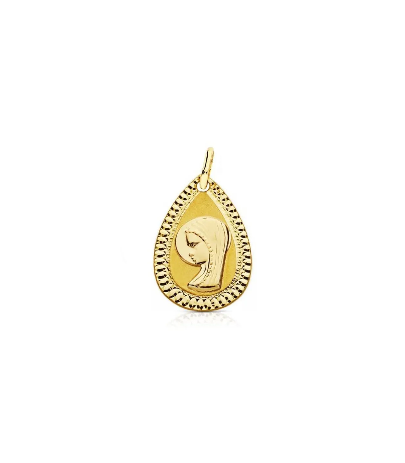 Medalla Virgen Niña Gota 18 Ktes<Alda Joyeros Sale