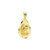Medalla Virgen Niña Lagrima Oro Amarillo 18 K 19 Mm<Alda Joyeros Sale