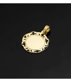 Medalla Virgen Niña Orla 18 Ktes 18 Mm<Alda Joyeros New