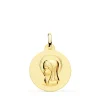 Medalla Virgen Niña Oro 18K 18Mm Mate<Alda Joyeros Store
