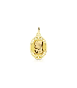 Medalla Virgen Niña Oval 18 Ktes<Alda Joyeros Cheap