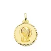 Medalla Virgen Niña Talla 18Ktes 20Mm<Alda Joyeros Clearance