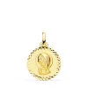 Medalla Virgen Niña Talla 18Ktes 16Mm<Alda Joyeros Flash Sale