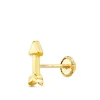 Pendiente Suelto Flecha Oro Amarillo 18K<Alda Joyeros Store